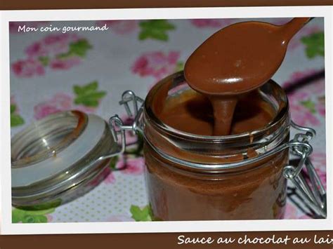 Recettes De Sauce Au Chocolat De Mon Coin Gourmand