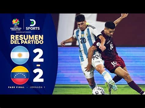 Argentina Vs Venezuela Video Goles Mejores Jugadas