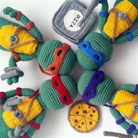 Teenage Mutant Ninja Turtles Crochet Pattern ⋆ Crochet Kingdom