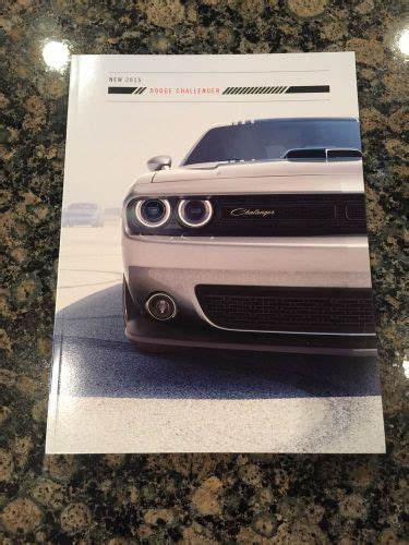 Sell Dodge Challenger Original Sales Brochure Catalog Rt Srt Mopar