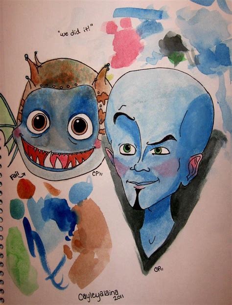 Minion and Megamind Practice by CayleyAlaina on DeviantArt