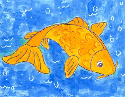 How To Draw A Koi Fish For Kids This Tutorial Will Guide You Through