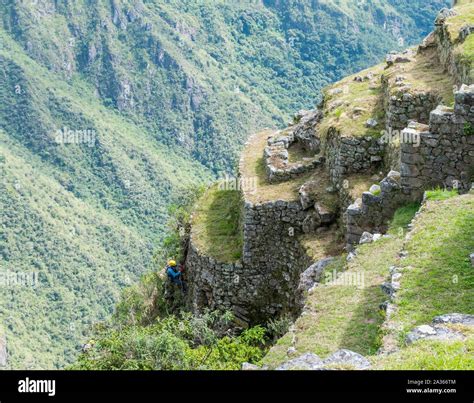 Machu Picchu, Peru - 05/21/2019: The workers at the Inca site of Machu ...