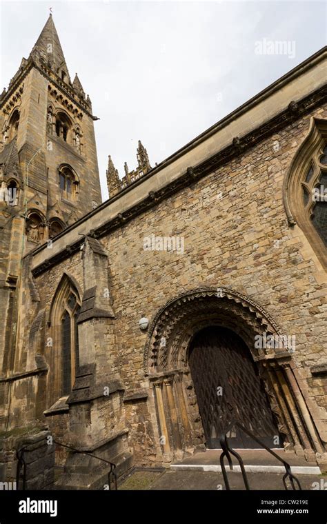 Llandaff Cathdral, Cardiff Stock Photo - Alamy