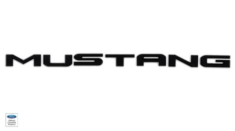 Mustang Rear Panel Letters Autoware