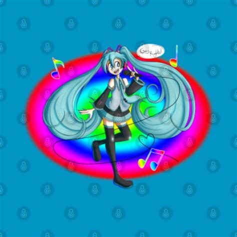 Hatsune Miku Says Gay Rights Hatsune Miku T Shirt TeePublic