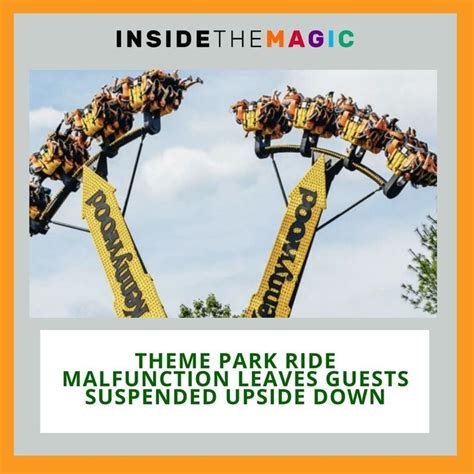 Theme Park Ride Malfunction Leaves Guests Suspended Upside Down