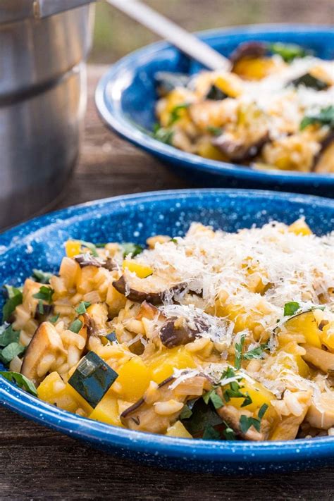 Acorn Squash Risotto With Shiitake Mushrooms Fresh Off The Grid