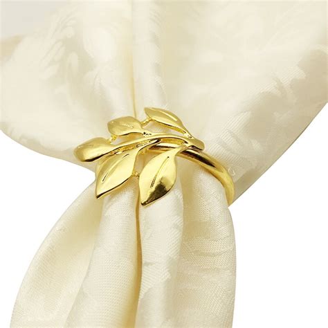 Fall Leaves Servetringen Goud Zilver Doop Bangle M Grandado