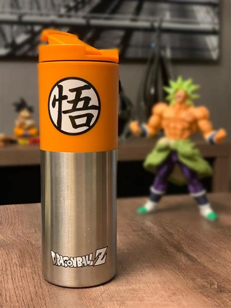 Copo T Rmico Para Viagem Goku Dragon Ball Z Ml Zona Criativa