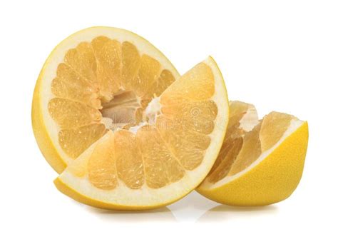 Pamplemousse Pamplemousse Chinois Photo Stock Image Du Sliced