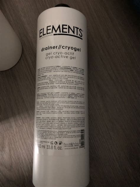 Elements Professional Gel Cryo Actif Ml Inci Beauty