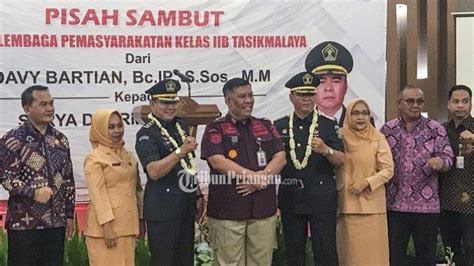 Ganti Nahkoda Kalapas Kelas Iib Tasikmalaya Gelar Sertijab Begini