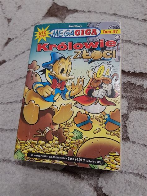 Sztuk Komiks Kaczor Donald Mega Giga Mamut Drwalew Kup Teraz Na