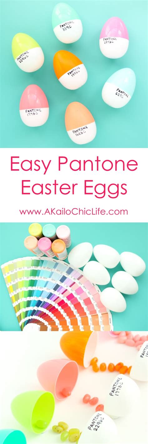 Pantone Easter Eggs A Kailo Chic Life