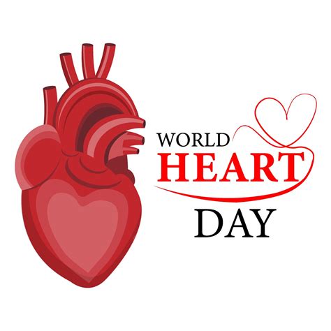 World Heart Day Vector Image 4208582 Vector Art At Vecteezy