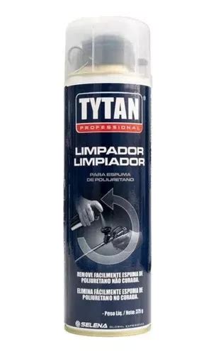 Limpador Pistola Espuma Expansiva Não Curada Tytan 480mL MercadoLivre