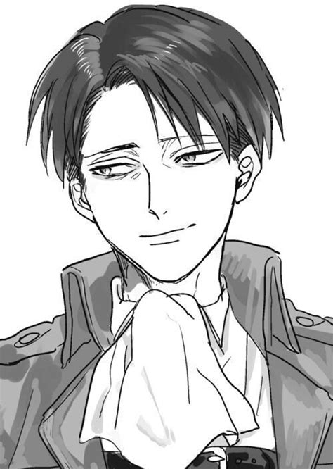 Levi Ackerman Smiling Attack On Titan Livai Capitaine Levi Levi X