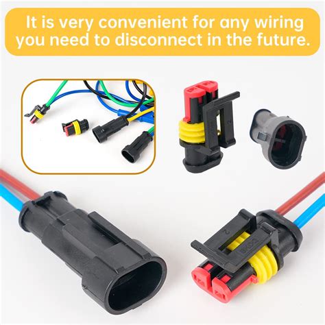 Snapklik Amliber Pin Connector Waterproof Automotive Electrical