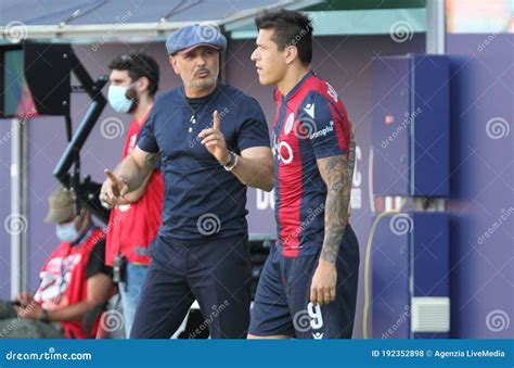 Serie Du Football Italien Fc De Bologne Par Saison 20192020 Photo Stock