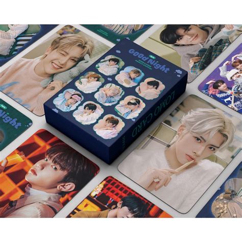 55pcs Box ZB1 Lomo Cards Album GOOD NIGHT 2024 Season S Greetings