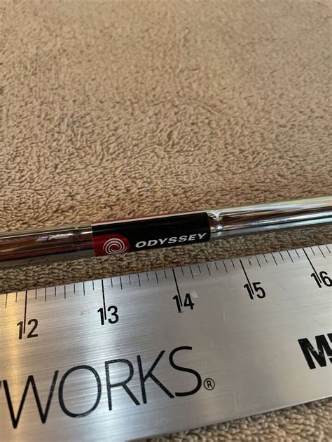 Odyssey Steel Straight Putter Shaft 31 3 4 355 W Super Stroke Pistol