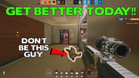 The Easiest Way To Get Better At Rainbow Six Siege Today YouTube