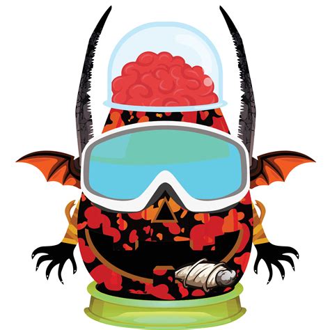 Creepy Party Halloween Pumpkin Head 11163105 Vector Art at Vecteezy