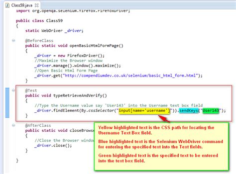 Selenium By Arun 415 Using GetAttribute Value With A Text Box Field