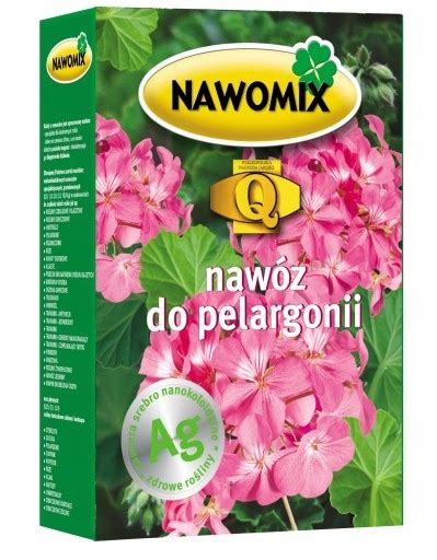 Nawomix Do Pelargonii Kg Naw Z Ze Srebrem Nawomix Cena Opinie