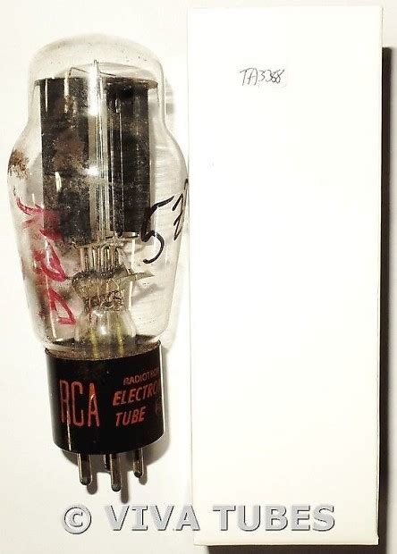 Nos Rca Radiotron Usa Z Black Plate Get Hanging Filament Reverb