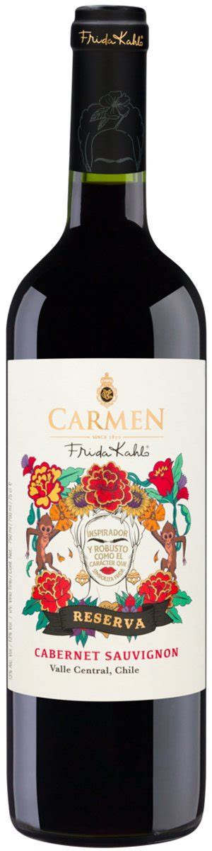 Carmen Frida Kahlo Reserva Cabernet Sauvignon 2021 Revista ADEGA