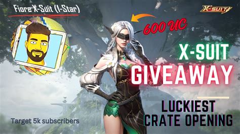 Uc Luckiest Crate Opening Ever In Bgmi X Suit Giveaway Bgmi