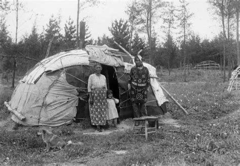 Chippewa Wigwams