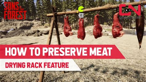 How To Preserve And Dry Meat In Sons Of The Forest Youtube