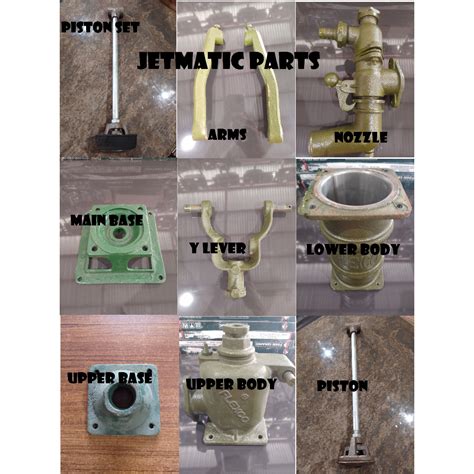 PYESA JETMATIC PUMP PARTS COMPATIBLE IN ALL BRAND OF JETMATIC