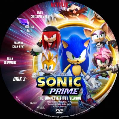 Covercity Dvd Covers Labels Sonic Prime Season Disk