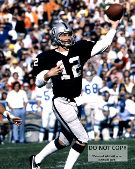Ken Stabler Former Oakland Raiders Quarterback - 5X7 or 8X10 Photo (NN ...