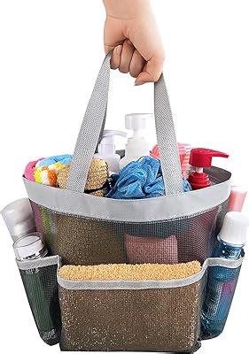 Amazon Eudele Mesh Shower Caddy Portable For College Dorm Room