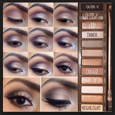 Easy Step Smokey Eye Tutorial Using Urban Decay Naked Smokey