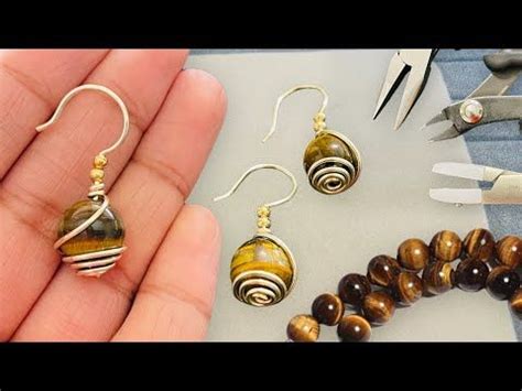 Aretes En Alambrismo Para Principiantes Como Hacer Aretes De