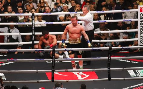 Sa L Canelo Lvarez Vence Al Brit Nico John Ryder En El Akron De