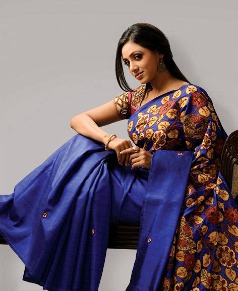 Royal Kalamkari Royal Blue Kanchi Silk Saree With Kalamkari Appliqué Saree Designs Saree