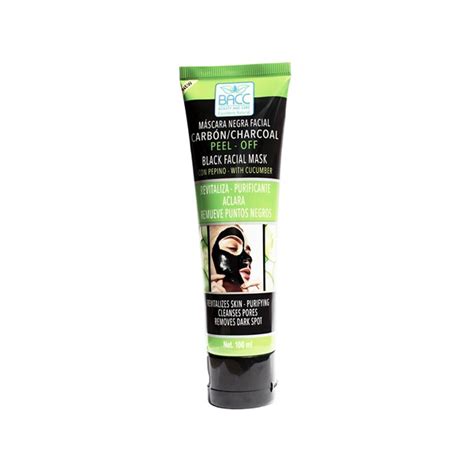 Bacc Máscara Negra Facial Carbon Charcoal 100ml Farmadon La