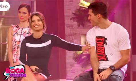 Flavia Laos Y Patricio Parodi Se Mostraron Muy C Mplices Detr S De