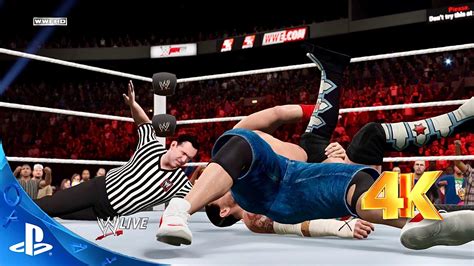 CM Punk Vs John Cena Kevin Nash Distracts CM Punk WWE 2K15