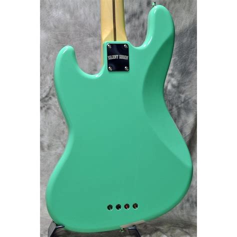 Fender Made In Japan Silent Siren Jazz Bass Maple Fingerboard Surf Green 福岡パルコ店yrk 20