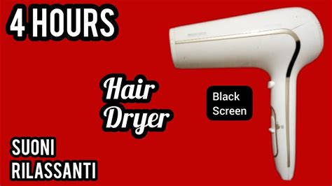 Hours Suono Phon Hair Dryer For Sleep Black Screen Long Version