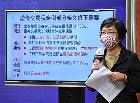 行政院修「證交稅」條例 權證避險稅率降為千分之一 中廣新聞網 Line Today