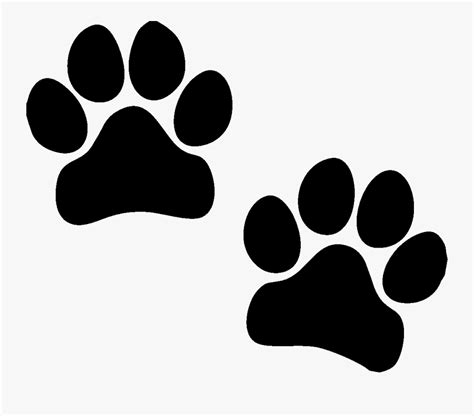 Dog Paw Print Stencil Bb7